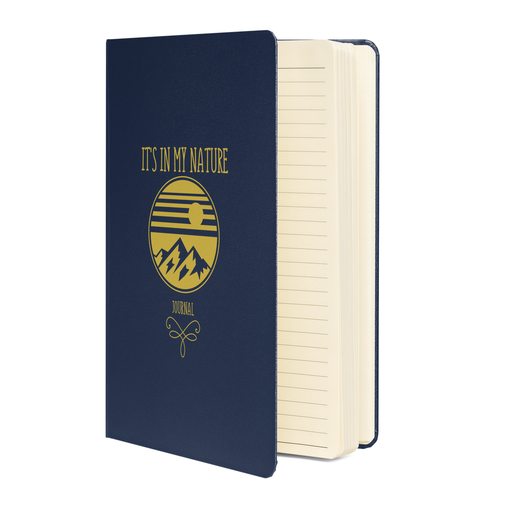 Hardcover premium journal - IT'S IN MY NATURE