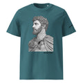 Amor Fati Marcus Aurelius graphic tee stargazer organic cotton front view